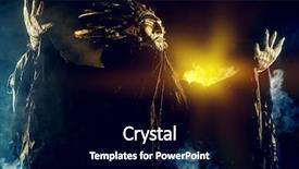  Presentation with folklore - Slide deck consisting of sun folklore paganism worship background and a black colored foreground