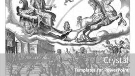  Presentation with sol - PPT layouts featuring sun-god-sol-rides background and a gray colored foreground