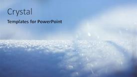  Presentation with sun - PPT layouts with sun-light-on-snow-defocused background and a light blue colored foreground