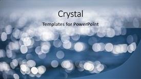  Presentation with aqua - PPT layouts enhanced with sun light reflections on blue background and a  colored foreground