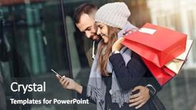  Presentation with paper bag vs plastic bags - Amazing theme having sun money - portrait of happy couple backdrop and a tawny brown colored foreground