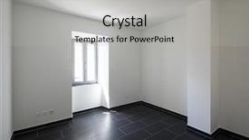  Presentation with room - Beautiful theme featuring sun plugged house - empty room with white walls backdrop and a light gray colored foreground