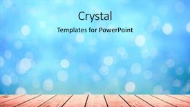  Presentation with wood - Presentation theme having sun rays light brown - wood textured backgrounds background and a arctic colored foreground