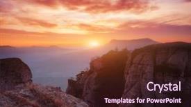  Presentation with crime scene do not cross - PPT layouts with sun shining earth - stunning image of the fantastic background and a wine colored foreground