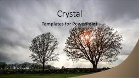  Presentation with shining - Colorful theme enhanced with sun shining through heart shaped backdrop and a light gray colored foreground