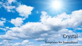  Presentation with god - PPT layouts having sun will find the way background and a light blue colored foreground