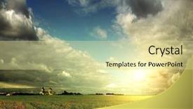  Presentation with poppies - Beautiful theme featuring language - salse letter - close up backdrop and a light gray colored foreground