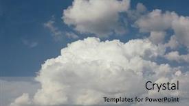  Presentation with dark blue sky stars - PPT theme featuring sun wind rain storm - blue sky with clouds textured background and a  colored foreground