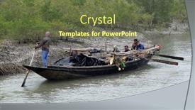  Presentation with rowing - Beautiful slide deck featuring sundarbans-india-february-25-2020 backdrop and a tawny brown colored foreground