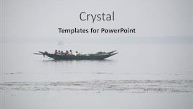  Presentation with rivers - PPT theme enhanced with sundarbans-india-january-15-2009 background and a  colored foreground