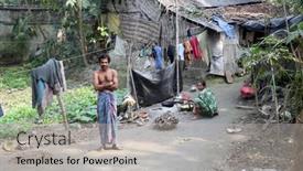  Presentation with village india - Cool new slide set with sundarbans-india-january-16-bengali backdrop and a light gray colored foreground