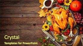  Presentation with table grape - Amazing presentation theme having sunflowers on wooden table backdrop and a tawny brown colored foreground