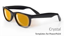  Presentation with crystals - PPT layouts having reflection and shadow the crystal background and a white colored foreground