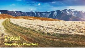  Presentation with fairy tale magical world reading - Slides featuring sunlight dramatic scene and picture background and a  colored foreground