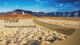  Presentation with fairy tale magical world reading - Theme consisting of sunlight dramatic scene and picture background and a  colored foreground