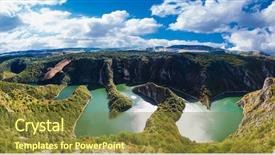  Presentation with rocky - Cool new theme with sunny day southwest serbia backdrop and a tawny brown colored foreground