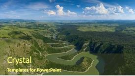  Presentation with rocky - Cool new theme with sunny day southwest serbia backdrop and a tawny brown colored foreground