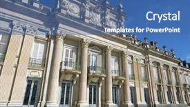  Presentation with spain - PPT theme enhanced with sunny leone - granja de san ildefonso palace background and a  colored foreground