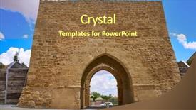  Presentation with simple door lock system - Colorful theme enhanced with sunny leone - villalpando door of saint andres backdrop and a tawny brown colored foreground