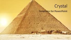  Presentation with ancient egypt - PPT layouts consisting of dairy goat - hard cheese on the wood background and a light gray colored foreground