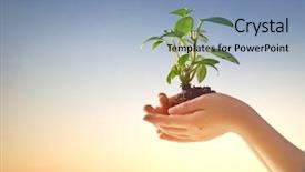  Presentation with kids - Amazing slides having sunset background spring concept nature backdrop and a light blue colored foreground