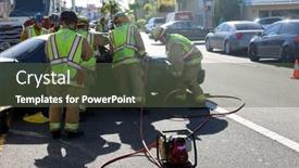  Presentation with police fire - 