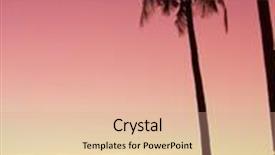  Presentation with divine - PPT layouts having sunset divine bay view background and a coral colored foreground