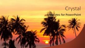  Presentation with fiery - PPT layouts enhanced with sunset divine fiery backdrop background and a yellow colored foreground