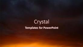  Presentation with bright - PPT layouts enhanced with sunset-dramatic-sky-with-bright background and a wine colored foreground