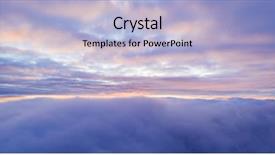  Presentation with sunrise - Colorful slide set enhanced with sunset eagle - beautiful sunrise cloudy sky backdrop and a light blue colored foreground