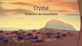  Presentation with san antonio - Cool new PPT layouts with sunset from san antonio backdrop and a  colored foreground