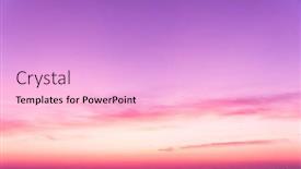  Presentation with glow - PPT theme enhanced with sunset glow night is coming background and a lavender colored foreground