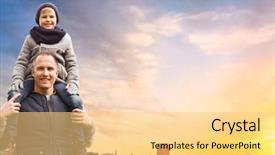  Presentation with childhood - Colorful PPT theme enhanced with sunset in tallinn city background backdrop and a yellow colored foreground