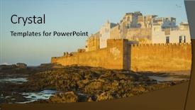  Presentation with world heritage - PPT layouts featuring  background and a  colored foreground