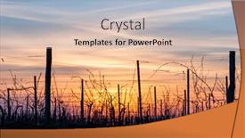  Presentation with czech republic - Audience pleasing slides consisting of sunset-of-palava-hill-south backdrop and a light blue colored foreground