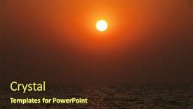  Presentation with goa - Audience pleasing PPT layouts consisting of sunset over the sea goa india backdrop and a wine colored foreground