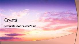  Presentation with water - Audience pleasing slides consisting of sunset over water magnificent view backdrop and a lemonade colored foreground