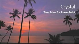  Presentation with sky sun - Audience pleasing PPT layouts consisting of sunset-sky-over-thailand-national backdrop and a gray colored foreground