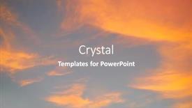  Presentation with orange colour abstract gold - Amazing slides having sunset-sky-with-orange-golden backdrop and a coral colored foreground