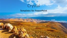  Presentation with ancient israel - PPT layouts featuring sunset-sunbeams-illuminate-scenic-hills background and a light blue colored foreground