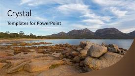  Presentation with shenandoah national park big meadows - Audience pleasing theme consisting of sunset with view of hazard backdrop and a light blue colored foreground