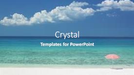  Presentation with cuba - Colorful slides enhanced with sunshade maria la gorda beach pinar del rio province cuba backdrop and a teal colored foreground