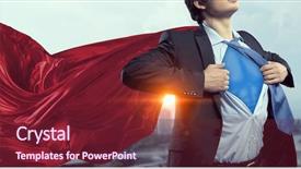  Presentation with super heroes - Slide set with super heroes - guardiance of your interests mixed background and a tawny brown colored foreground