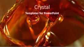  Presentation with spirit - Presentation design having super macro shot of pouring spirit into glass ice cubes inside background and a tawny brown colored foreground