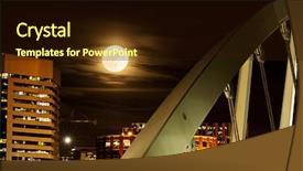  Presentation with columbus - Cool new slides with super moon in columbus ohio backdrop and a wine colored foreground