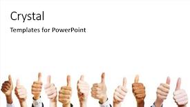  Presentation with holding hands - PPT theme enhanced with super store - lot of business hands holding background and a white colored foreground