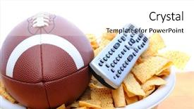  Presentation with remote - PPT layouts with hand clicking proactive on flip board display background and a dark gray colored foreground