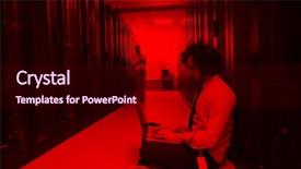  Presentation with servers - Colorful presentation theme enhanced with  backdrop and a  colored foreground