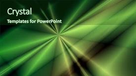  Presentation with green color maths - Slide deck with supernova - green colored fantasy stars background and a forest green colored foreground