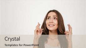  Presentation with black woman praying - Cool new presentation with superstition - portrait of praying young woman backdrop and a soft green colored foreground